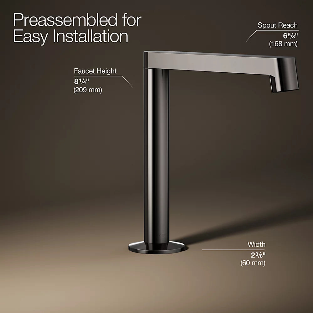 Kohler Components Bathroom sink faucet spout with Row design, 1.2 gpm K-77969-TT - Plumbing Market