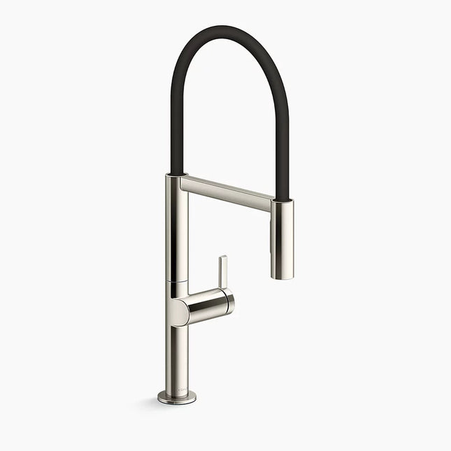 Kohler Components Semi-professional kitchen sink faucet with two-function sprayhead K-28267-SN - Plumbing Market