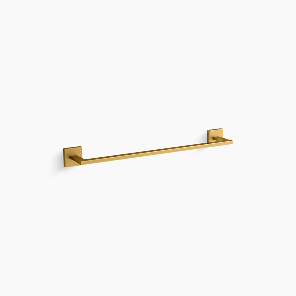 Kohler Square 18" towel bar K-23284-2MB - Plumbing Market