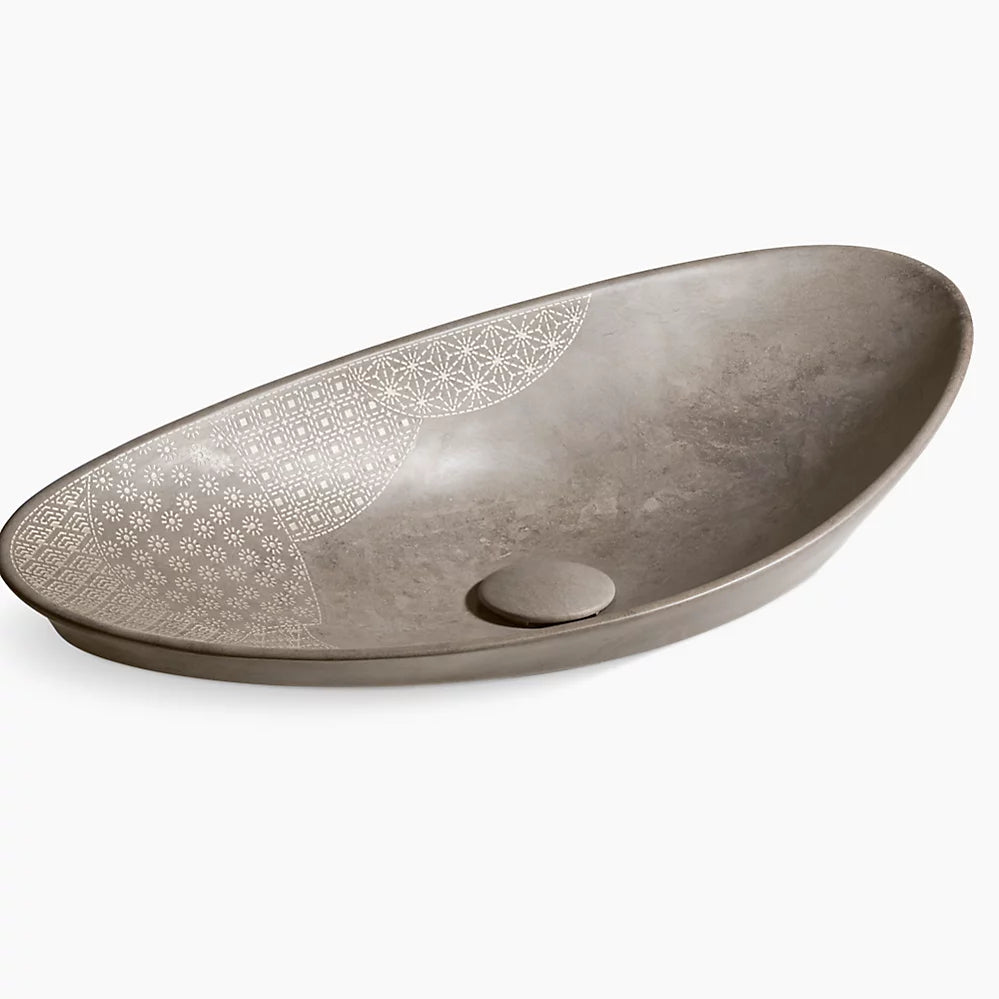 Kohler Kensho Oval Trough Lav 8325-CS7 - Plumbing Market
