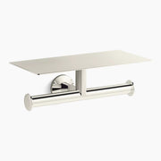 Kohler Components Covered double toilet paper holder K-78384-SN - Plumbing Market