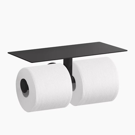 Kohler Components Covered double toilet paper holder K-78384-BL - Plumbing Market