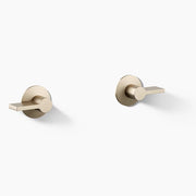 Kohler Components Wall-mount bathroom sink faucet Lever handle trim K-T77981-4-BV - Plumbing Market