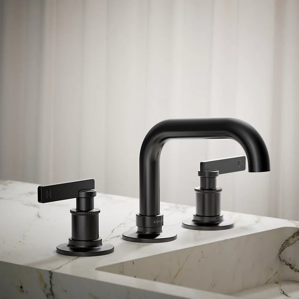 Kohler Castia by Studio McGee Widespread bathroom sink faucet, 0.5 gpm K-35908-4N-BL - Plumbing Market