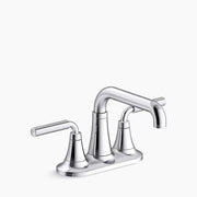 Kohler Tone Centerset bathroom sink faucet, 1.2 gpm K-27414-4-CP - Plumbing Market