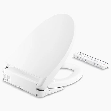Kohler PureWash E930 Elongated bidet toilet seat with remote control K-28821-0 - Plumbing Market