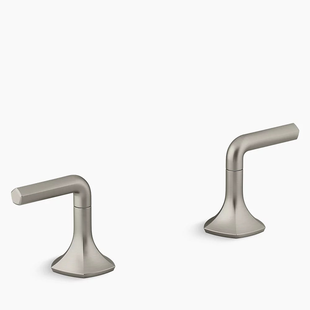 Kohler Occasion Bathroom Bath Lever Handles 27018-4-BN - Plumbing Market