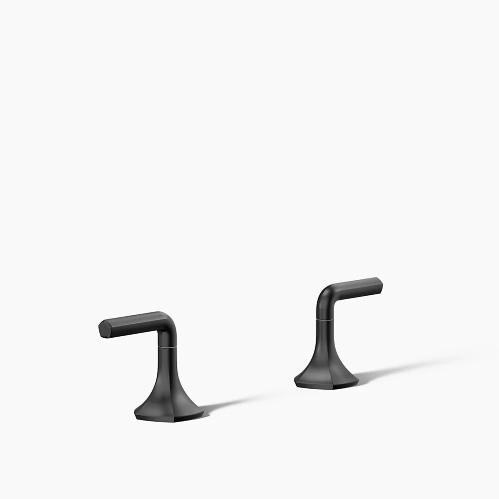 Kohler Occasion Lever bathroom sink faucet handles K-27010-4-BL - Plumbing Market