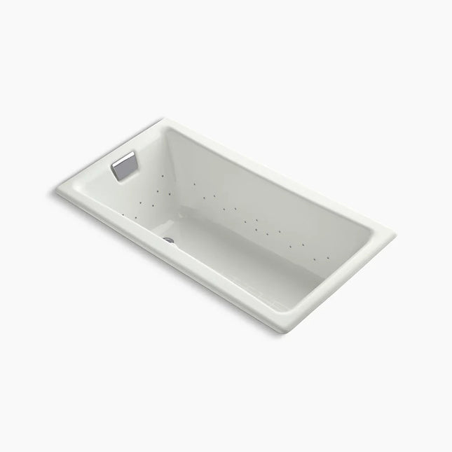 Kohler Tea-for-Two 60" x 32" drop-in Heated BubbleMassage air bath K-852-GHCP-NY - Plumbing Market