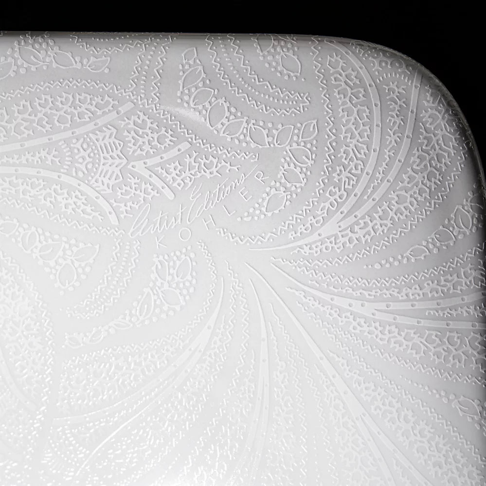 Kohler Paisley Rect Undercounter Lavatory 29471-FP1-0 - Plumbing Market