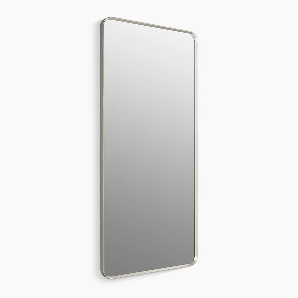 Kohler Essential 28" x 60" rectangular framed mirror K-31366-BNL - Plumbing Market