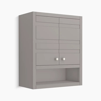 Kohler Helst 24" x 28" wall cabinet K-33528-ASB-1WT - Plumbing Market