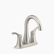 Kohler Simplice Centerset bathroom sink faucet, 0.5 gpm K-27388-4N-BN - Plumbing Market