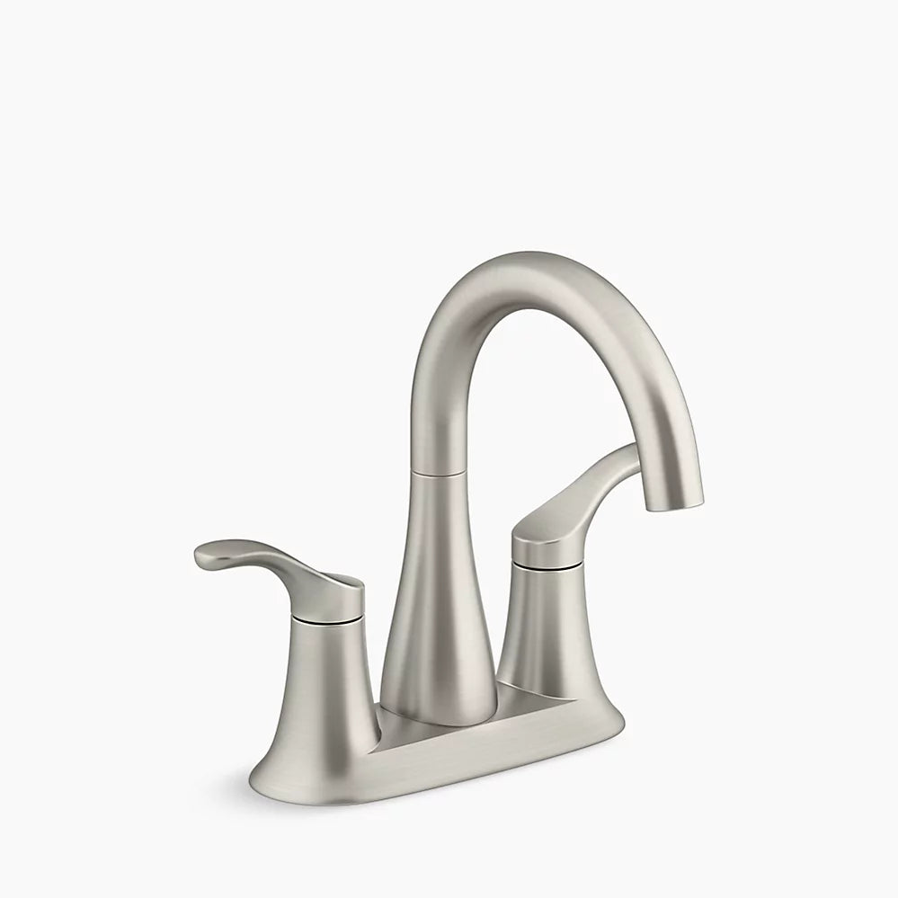 Kohler Simplice Centerset bathroom sink faucet, 0.5 gpm K-27388-4N-BN - Plumbing Market