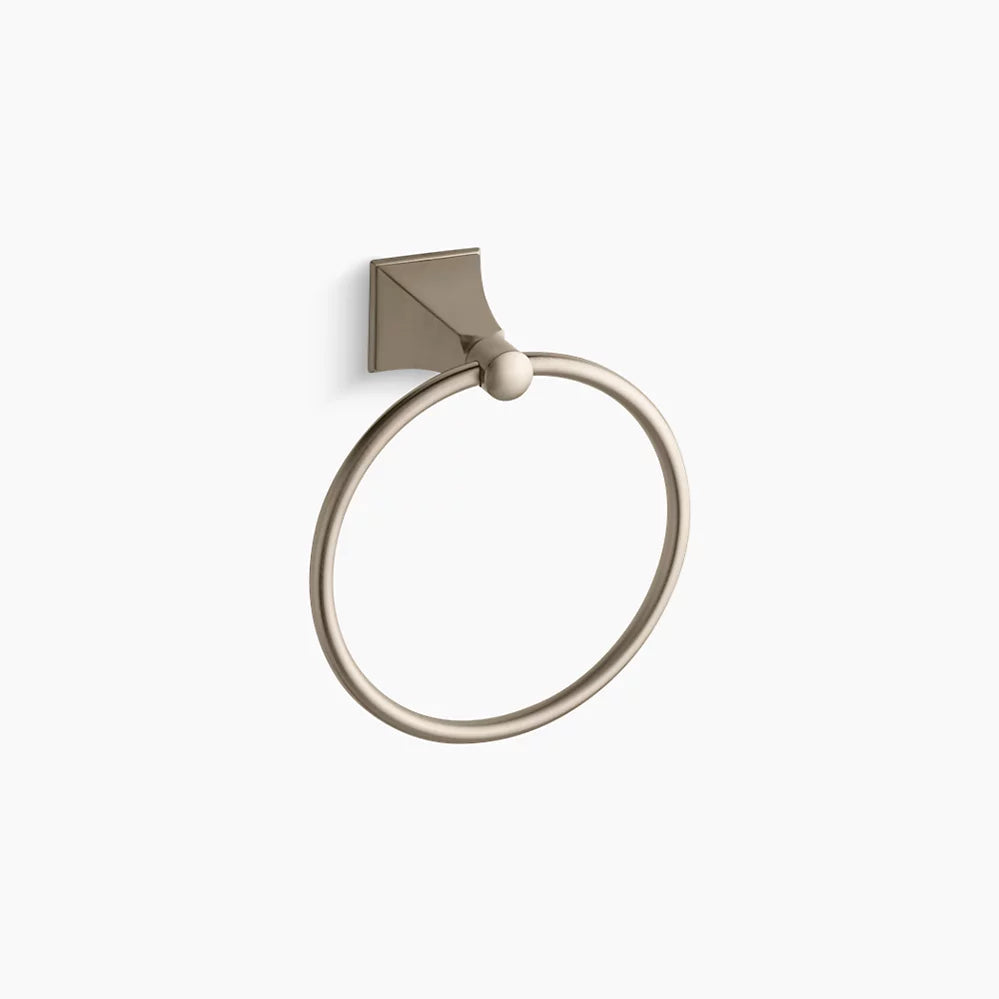 Kohler Memoirs Stately Towel ring K-487-BV - Plumbing Market