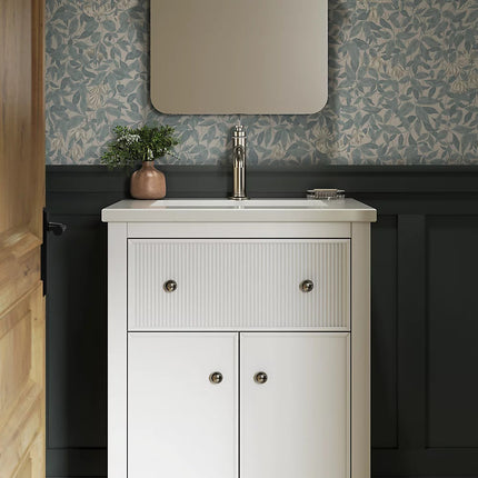 Kohler Castia by Studio McGee Single-handle bathroom sink faucet, 0.5 gpm K-35907-4N-2MB - Plumbing Market