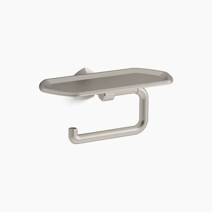 Kohler Occasion Toilet paper holder with tray K-27128-BN - Plumbing Market
