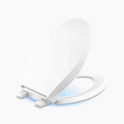 Kohler Cachet Nightlight ReadyLatch Quiet-Close Elongated Toilet Seat - Plumbing Market