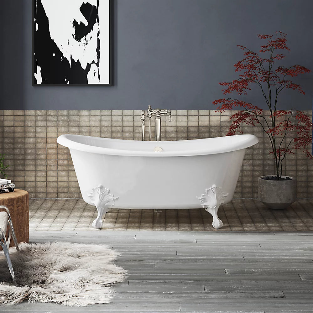 Kohler Artifacts 66-1/4" x 32-1/2" freestanding bath K-21000-W-0 - Plumbing Market