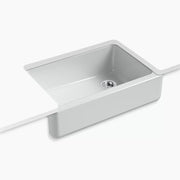 Kohler Whitehaven 32-3/4" undermount single-bowl farmhouse kitchen sink K-5827-95 - Plumbing Market