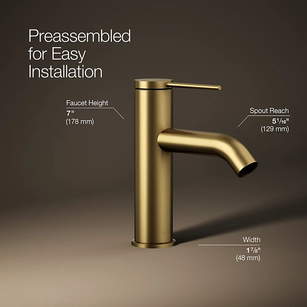 Kohler Components Single-handle bathroom sink faucet, 1.2 gpm K-77958-4A-2MB - Plumbing Market