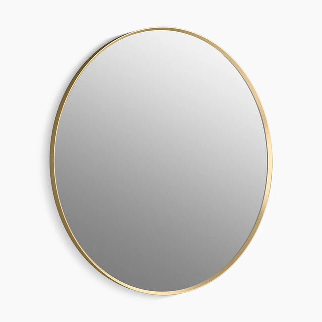 Kohler Essential 42" round framed mirror K-31370-BGL - Plumbing Market