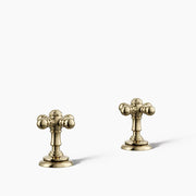 Kohler Artifacts Cross bathroom sink faucet handles K-98068-3-AF - Plumbing Market