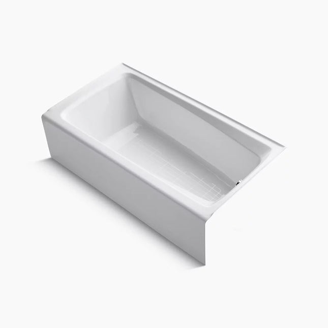 Kohler Mendota 60" x 32" alcove bath, right drain K-506-0 - Plumbing Market