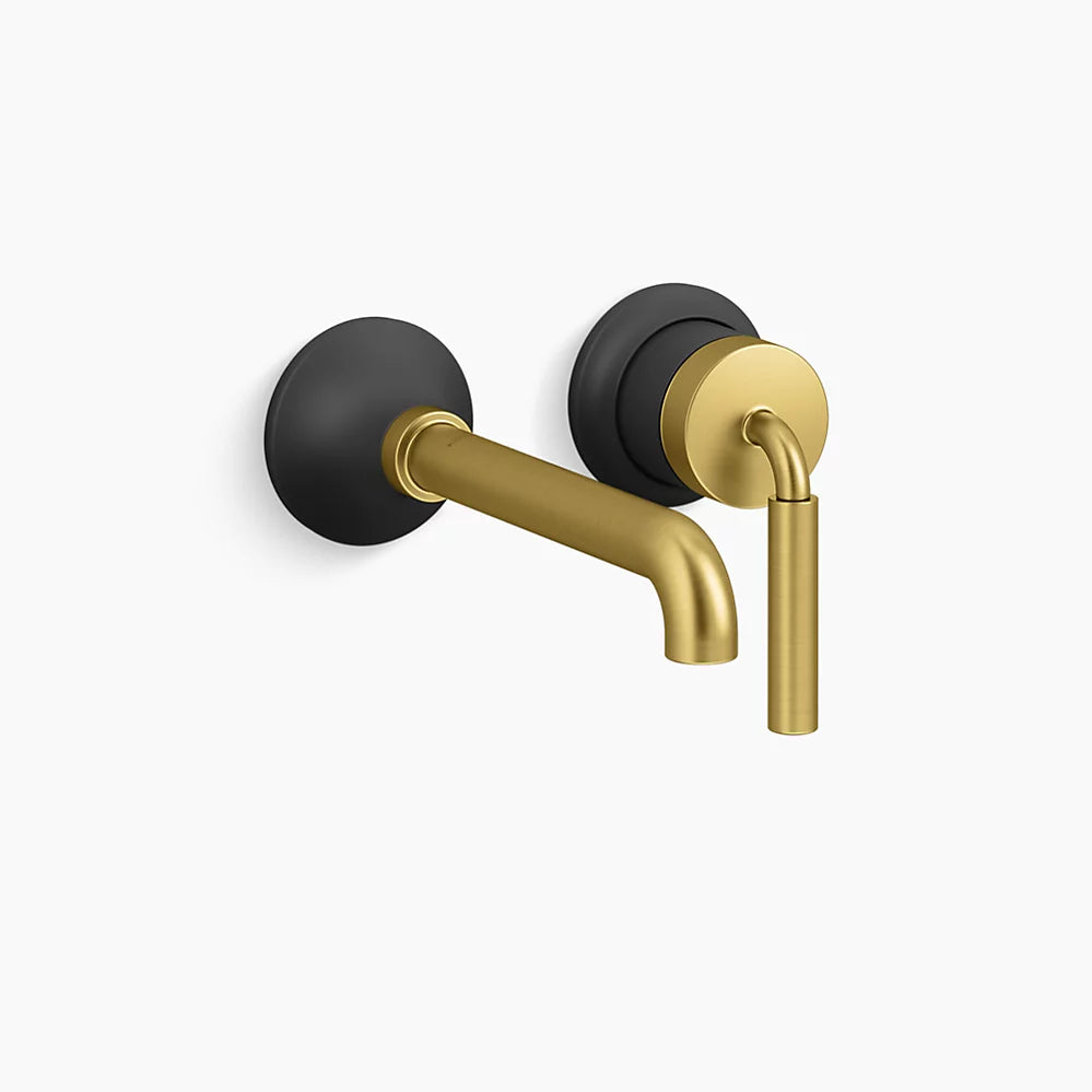 Kohler Tone Wall-mount single-handle bathroom sink faucet, 1.2 gpm K-26438-4-BMB - Plumbing Market