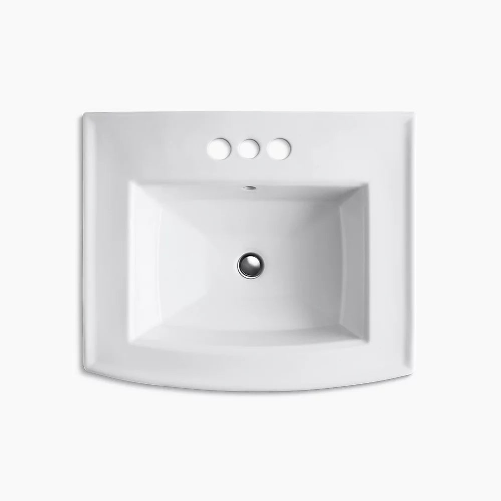 Kohler Archer Pedestal Lav, 8 Cc 2359-4-NY - Plumbing Market