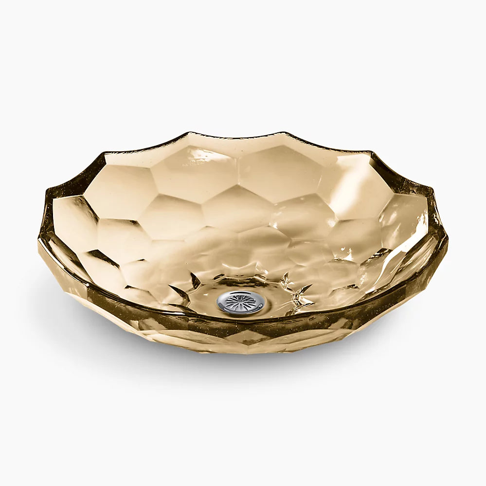 Kohler Briolette 17-1/2" round vessel bathroom sink, no overflow K-2373-TG7 - Plumbing Market