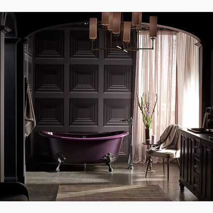 Kohler Artifacts 66-1/4" x 32-1/2" freestanding bath K-21000-PL-PLM - Plumbing Market