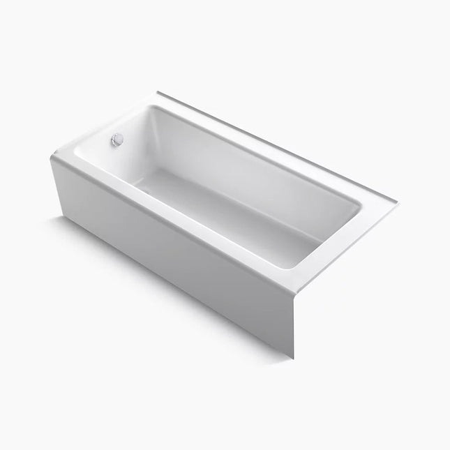 Kohler Bellwether 66" x 32" alcove bath, left drain K-847-0 - Plumbing Market