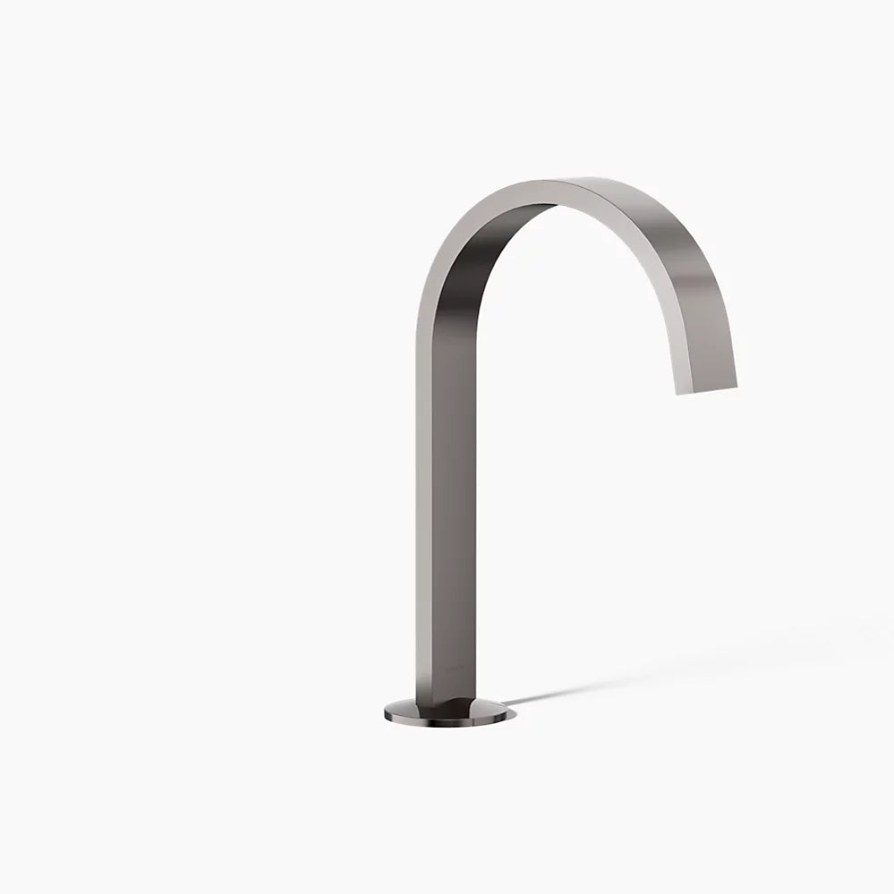 Kohler Components Bathroom sink faucet spout with Ribbon design, 1.2 gpm K-77968-TT - Plumbing Market