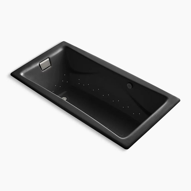 Kohler Tea-for-Two 71-3/4" x 36" drop-in Heated BubbleMassage air bath K-865-GHBN-7 - Plumbing Market