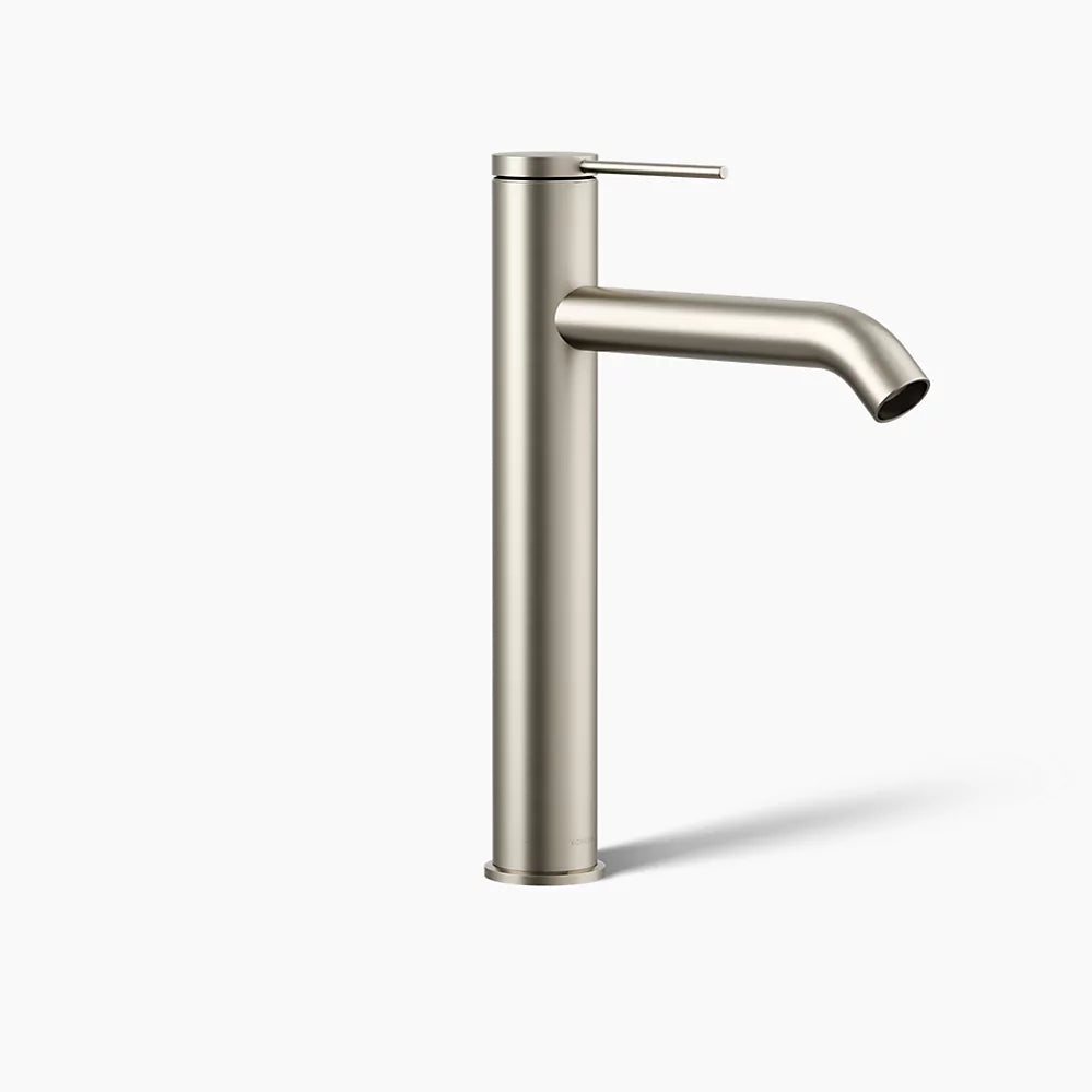 Kohler Components Tall single-handle bathroom sink faucet, 1.2 gpm K-77959-4A-BN - Plumbing Market