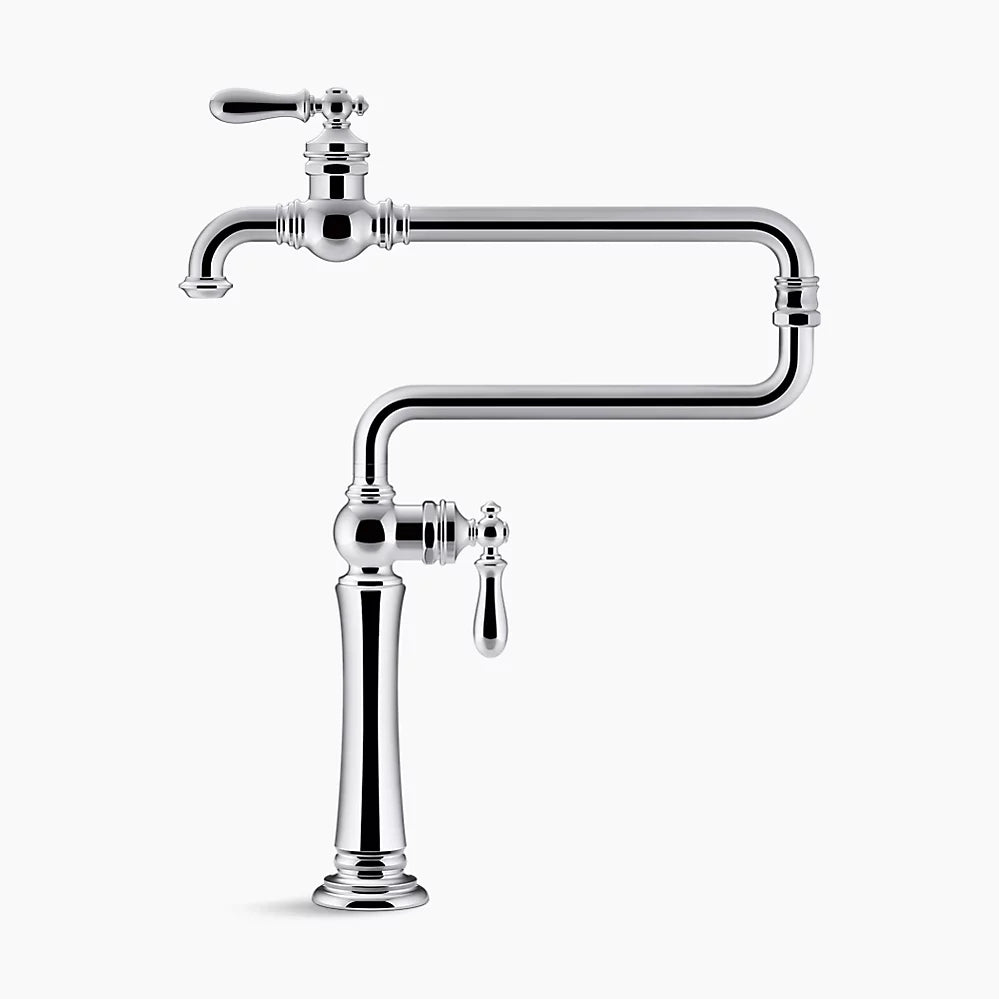 Kohler Artifacts Deck-mount pot filler K-99271-BV - Plumbing Market