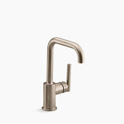 Kohler Purist Single-handle bar sink faucet K-7509-BV - Plumbing Market