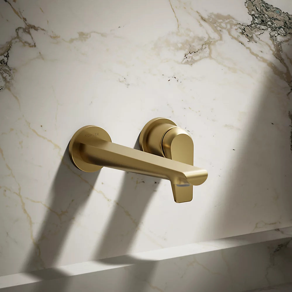 Kohler Avid Wall-mount bathroom sink faucet, 1.2 gpm K-97358-4-2MB - Plumbing Market