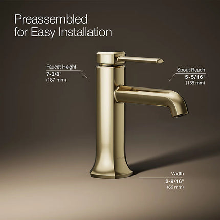 Kohler Occasion Single-handle bathroom sink faucet, 1.2 gpm K-27000-4-AF - Plumbing Market
