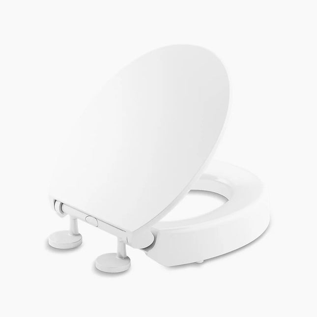 Kohler Hyten Elevated Qc Round Toilet Seat 25876-0 - Plumbing Market