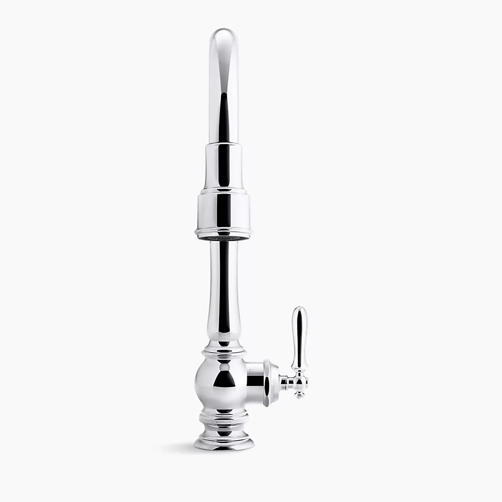 Kohler Artifacts Touchless pull-down kitchen sink faucet with three-function sprayhead K-29709-VS - Plumbing Market