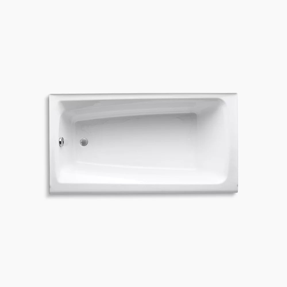 Kohler Mendota 60" x 32" alcove bath, left drain K-505-96 - Plumbing Market