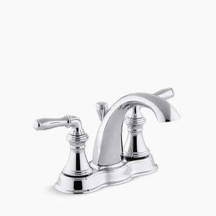 Kohler Devonshire Centerset bathroom sink faucet, 1.2 gpm K-393-N4-CP - Plumbing Market