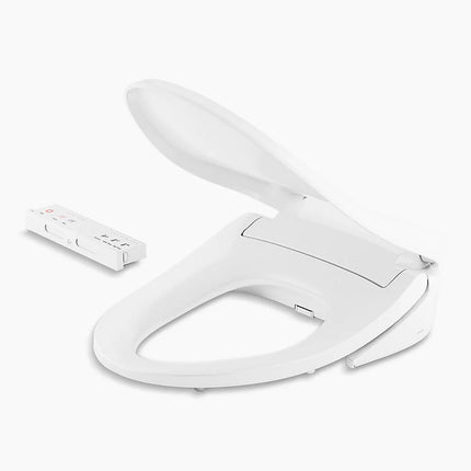 Kohler PureWash E700 Elongated bidet toilet seat with remote control K-27142-CR-0 - Plumbing Market