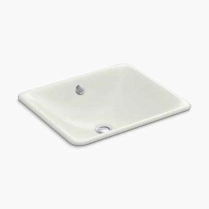 Kohler Iron Plains 18-1/2" rectangular drop-in/undermount bathroom sink K-5400-NY - Plumbing Market