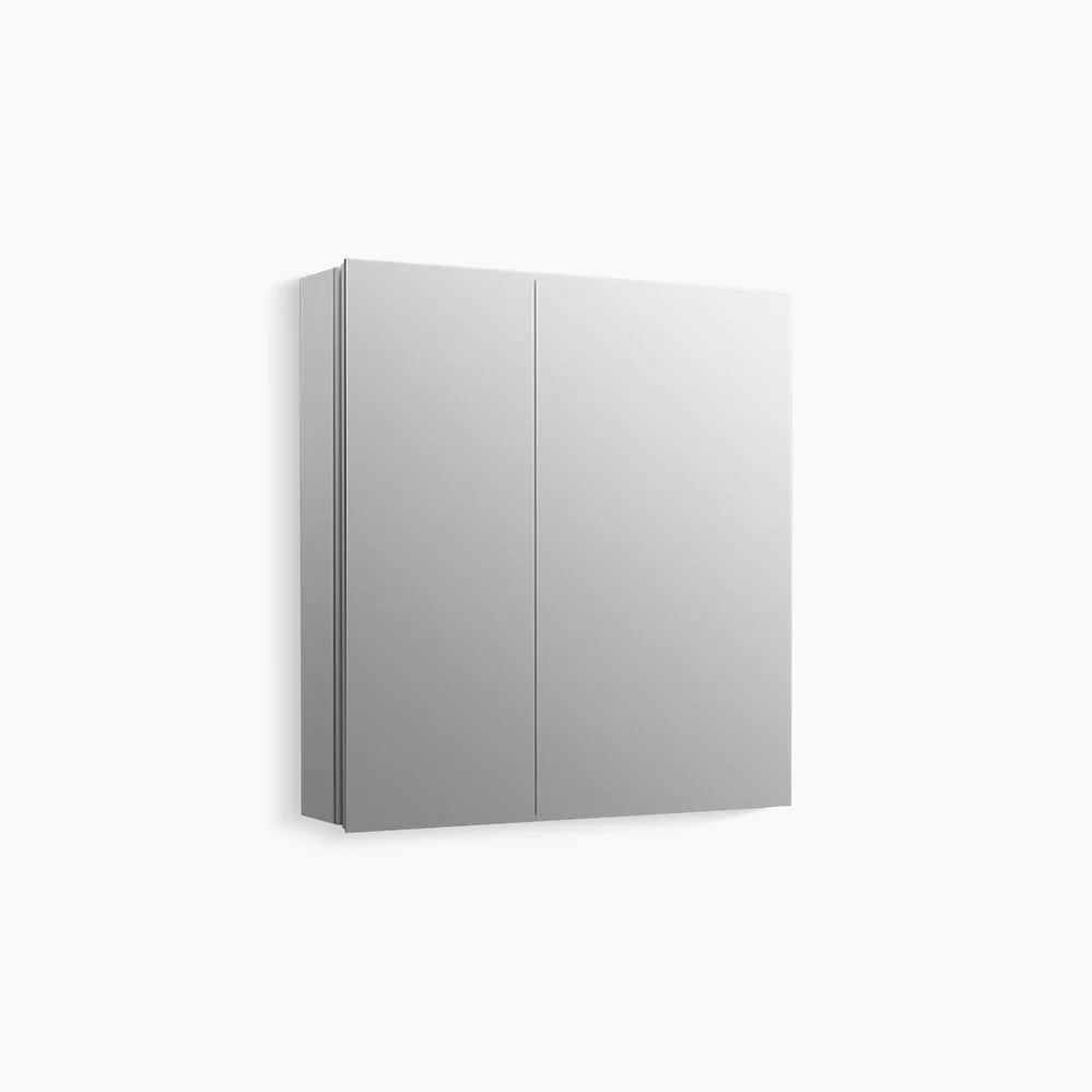 Kohler Embark Premium XL 25" x 26" rectangular two-door medicine cabinet K-56003-NA - Plumbing Market