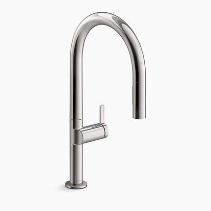 Kohler Components Pull-down kitchen sink faucet with two-function sprayhead K-28268-TT - Plumbing Market