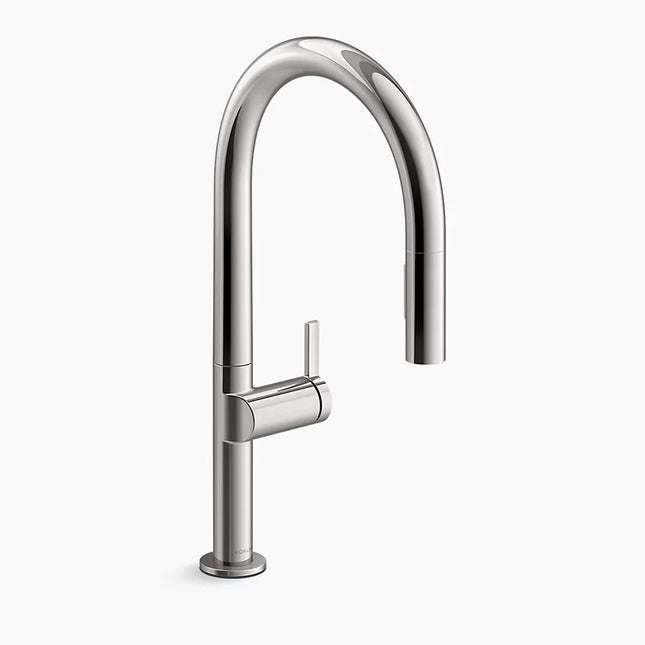Kohler Components Pull-down kitchen sink faucet with two-function sprayhead K-28268-TT - Plumbing Market