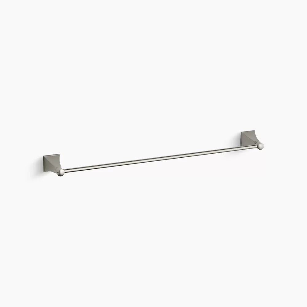 Kohler Memoirs Stately 24" towel bar K-486-BN - Plumbing Market